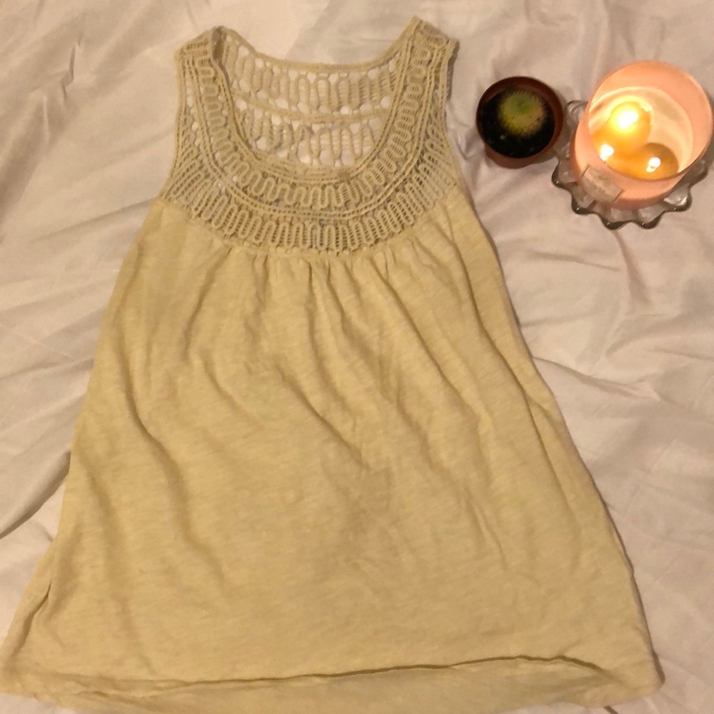 Cream colored Tank Top